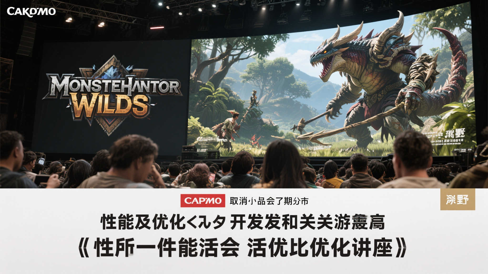 卡普空为何叫停〈MH荒野〉性能优化分享会？